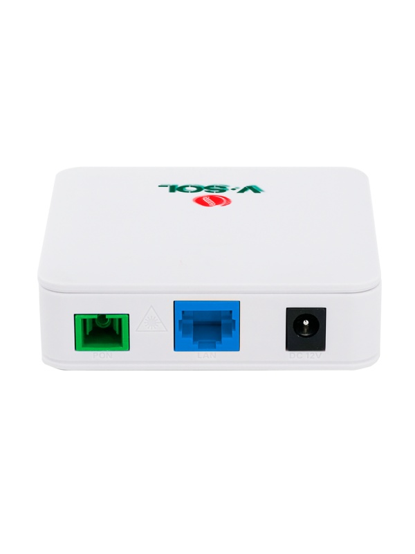 V-SOL ONT XPON - 1x PON 1x LAN RJ45 10/100/1000/2500 Mbps - Ideal para FTTH doméstico e empresarial
