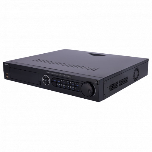 Videogravador 5n1 Safire H.265Pro+ - 16CH HDTVI/HDCVI/AHD/CVBS/ 16+16 IP - 8 Mpx / 5 Mpx / 4 Mpx / 3 Mpx / 1080p / 720p - Saída HDMI 4K, VGA e BNC (CVBS) - Alarmes (16/4) - 4 CH áudio / 4 HDD