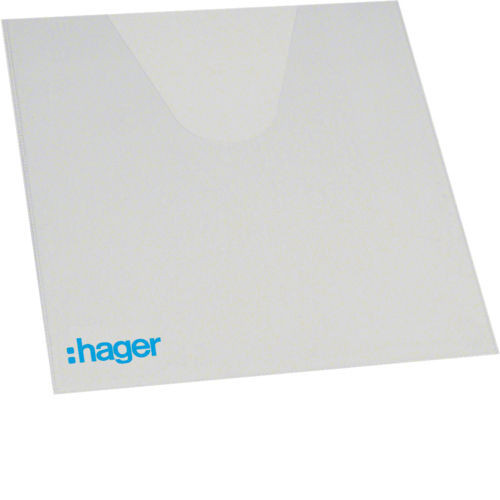 VZ407 - Porta esquemas p/caixa volta HAGER EAN:3250616664074