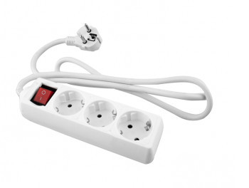 000000017 - 8436021940179 Base múltipla 3T + Int. (3x1,5mm) 3M Branco
