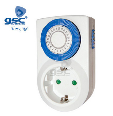 000401240 - 8433373012400 Minitemporizador mecânico diário de 24 horas - Blister pack