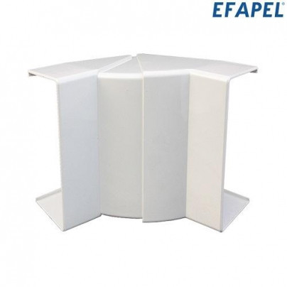 10092 RBR - ÂNG INT VARIÁVEL P/CALHA 110X50 BRANCO EFAPEL 5603011595692