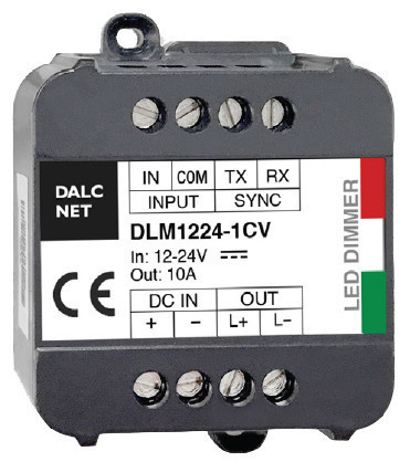 2116237.4240 - Controlador DIM 12-24Vdc 1x10A Aut. Detection (Push Dim / 0/1-10Vdc) DALCNET - Quant. fornecida = 1 un