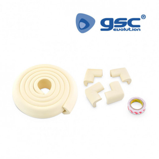 500070009 - 8433373016507 2M Roll Pack para bordas e 4 protetores de canto de espuma