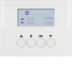 85741179 - K.1/K.5 - prog. horário est, branco HAGER EAN:4011334375173