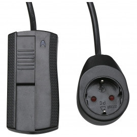 ADAPTADOR REGULACAO FLUXO C/ TOMADA PRETO 20-500W