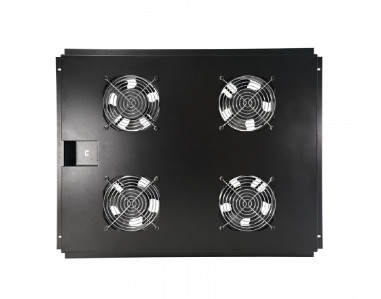 Bandeja 4 ventiladores teito Rack 19" 800mm