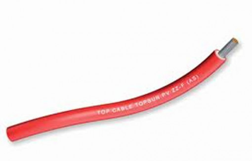 Cabo Solar 16 mm Vermelho