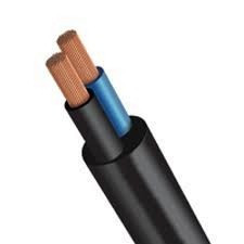 Cabo VV/XV 2X6MM2 preto PREÇO POR METRO