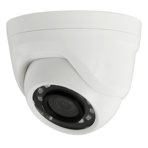 Câmara dome Gama 1080p ECO - 4 em 1 (HDTVI / HDCVI / AHD / CVBS) - 1/2.7" Brigates© BG0806 - Lente 3.6 mm - 12 LEDs SMD IR Alcance 25 m - Indoor