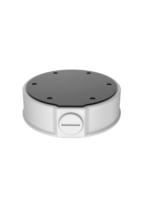 Connection Box - For Dome Chambers - Wall Installation - White Color - Cable Passader
