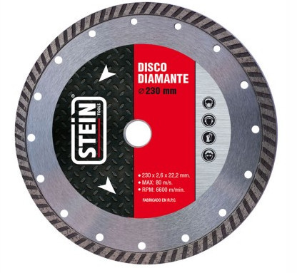 Diamant à cadran 230 mm