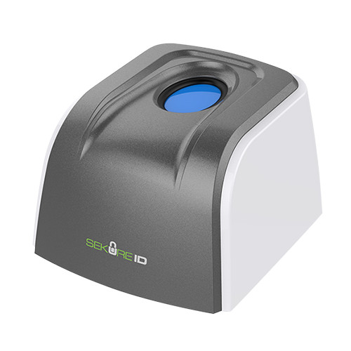Leitor biométrico Easyclocking - Impressão digital multispectral - Gravação segura e fiável - Comunicação USB - Plug &amp; Play - Software SekureID, Time-logix, Easyclocking