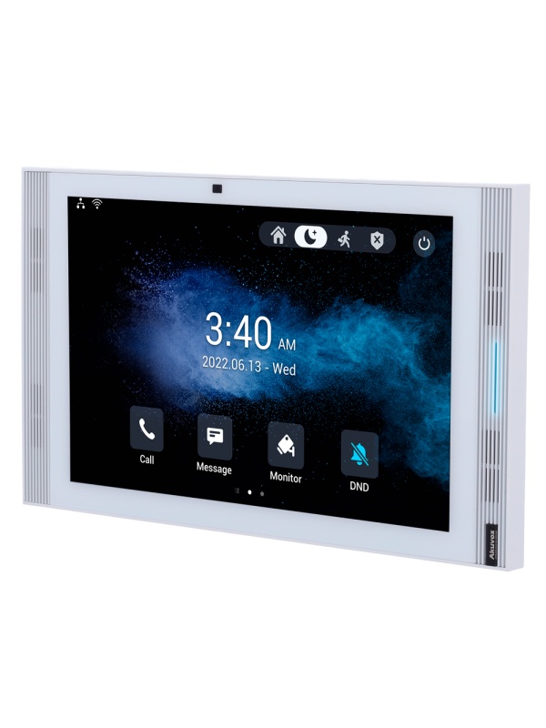 Monitor Android 12.0 para vídeo porteiro - Ecrã IPS de 10" - Áudio bidireccional Crystal Clear | Easy UI - TCP/IP, PoE, SIP standard - Manutenção na nuvem | APPs de terceiros - Ligação de monitor e placas via Cloud