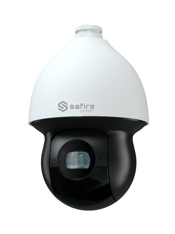 Safire Smart - IP camera PTZ Gama I1 Artificial Intelligence - Resolution 4 Megapixel (2560x1440) | WDR 120 DB - Optical Zoom 40x | IR 350m - Autotracking, Humans and Vehicles | Alarms - IP67 Impermeability & Amp; IK10 | Poe+ (IEEE802.3AT)