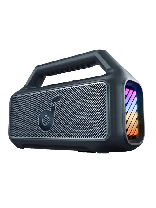 SOUNDCORE PORTATEL HIGHLY BY ANKER - 1 SUBWOOPHER AND 2 TWEETER - 80W SOUND | BASSUP ™ 2.0 - 24 HOUR PLAYING TECHNOLOGY - Sound frequency 50 Hz ～ 20 kHz - Waterproof IPX7 | Black color