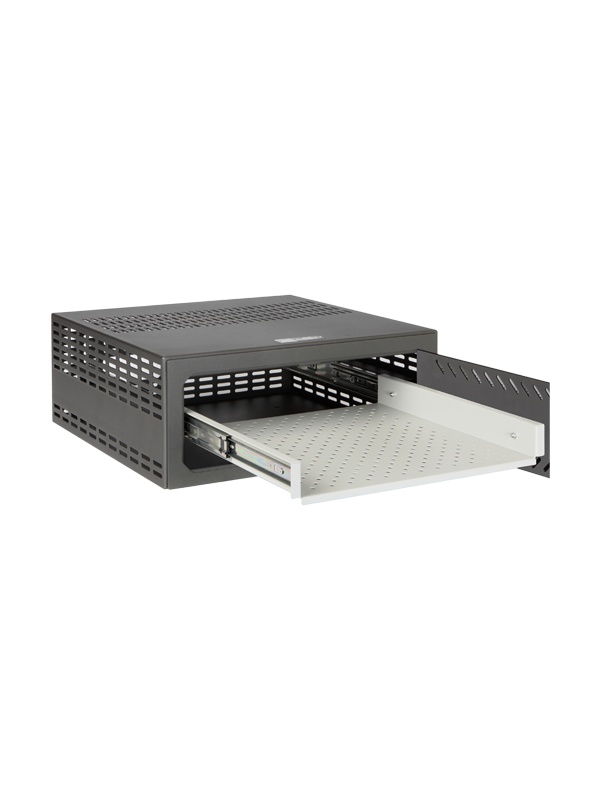 Strong box extravel tray - compatible with VR120 and VR120E - for 1.5 / 2 U Rack - Telescopic guides with bearings - fully removable - made of steel