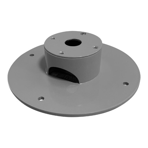 Suporte de mesa - Específico para acessos - Compatível con FACE-TEMP-T - Orifícios de conexão - 55mm (Al) x 240mm (Lg) x 240mm (Pf) - Fabricado em aço