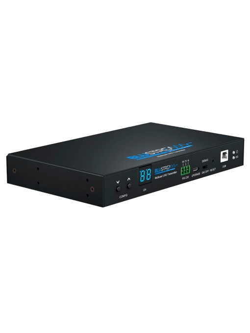 Transmissor de vídeo sobre IP - Resolução UHD - 1 entrada HDMI - 1 Saída LAN (RJ45) - Função KVM