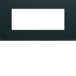 WXP0205 - gallery 5M Quadro horizontal, preto HAGER EAN:3250617199377