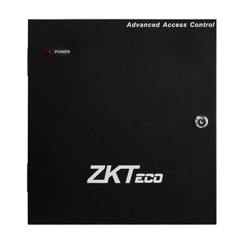 ZKTeco - Caja para controladora ZK-C2-260 - Tamper de apertura - Cierre con llave - Fuente de alimentación | Espacio para batería - Indicador LED de estado