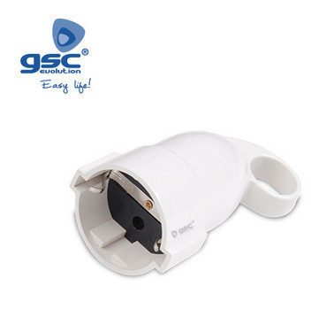 000201278 - 8433373012783Base aérea com punho ergonômico 4,8mm Branco