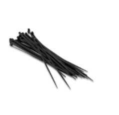 000900185 - 8436021941855Saco 100u Abraçadeiras 100% nylon 130x2,5mm Preto