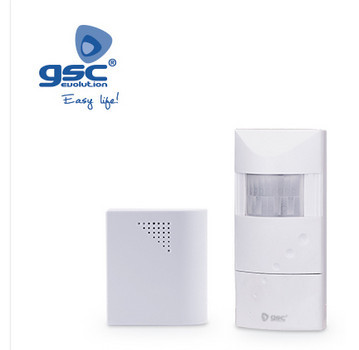 001401236 - 8433373012363 Detector de presença sem fios 120º
