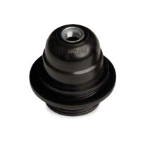 002200734 - 8436021947345 Casquilho semi-roscado em baquelite E27 Preto