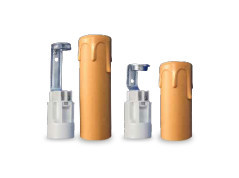 002203362 - 8433373033627Castiçal vela E14 65mm Creme