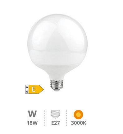 200626008 - 8433373056664Lâmpada globo LED G120 18W E27 3000K