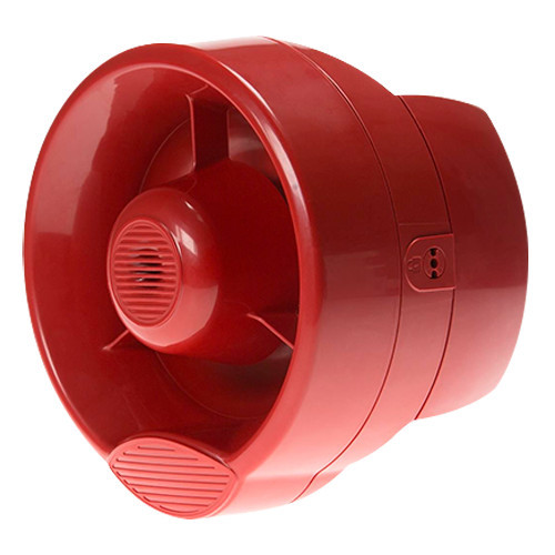 Advanced Conventional Siren - Need the Adv -Axis -WWS module to connect to the analog loop - Maximum sound pressure 100dba - 4 volume levels and 32 configurable shades - EN54-3 certificates -
