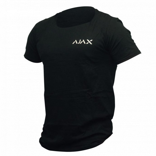 Ajax - T-shirt tamanho L - Cor preto