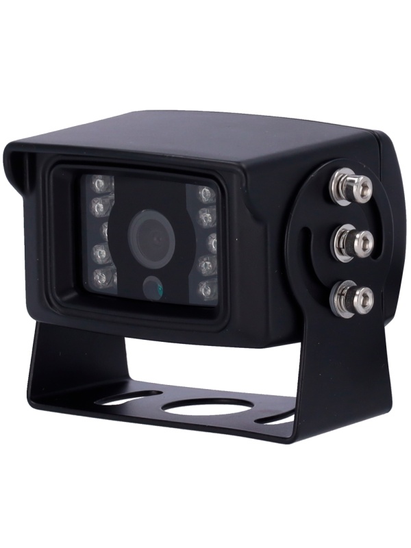 Câmara para veículo com suporte reclinável - Ajuste vertical - Compatível com streamax - AHD 1080P IV Lente 2.8mm - IP66 com conector M12