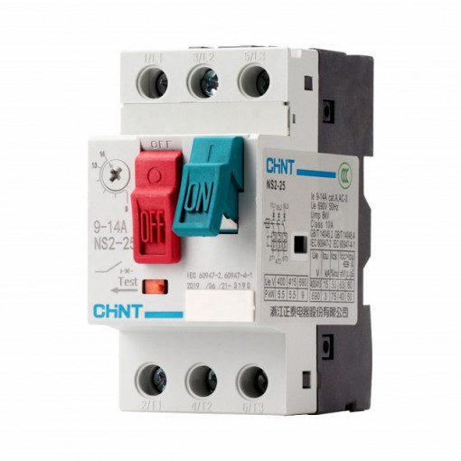 CHINT - 3p 3p engine circuit breaker 2.5m 400/415vac ns22514