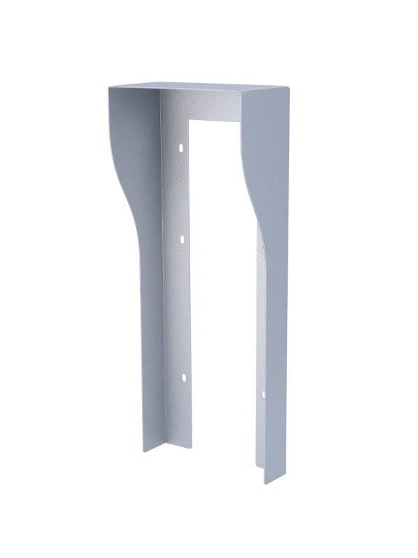 Cobertura para videoporteiro - Específico para Akuvox AK-R29x. - Medidas: 330 (Al) x 132 (Lg) x 70 (Fd) mm - Fabricado em aço galvanizado - Viseira para chuva - Montagem na superfície