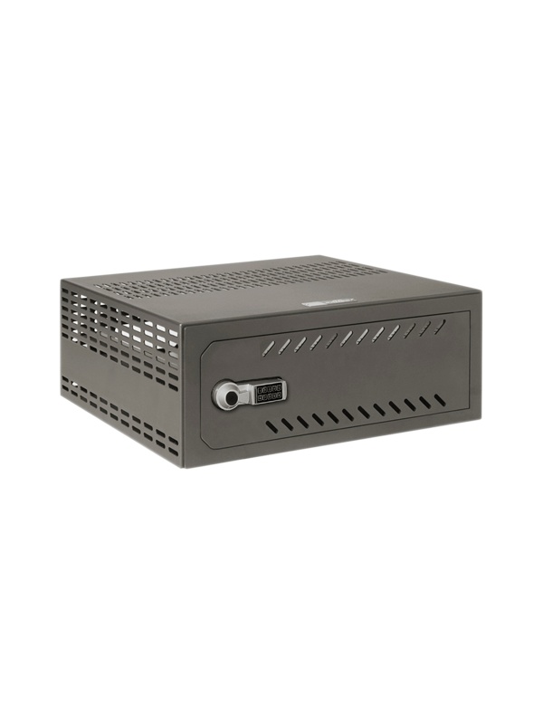 DVR Vault - CCTV -Specific - for 1.5/2u rack DVR - Electronic Lock - with ventilation and cable garnishes - Quality and Resistance