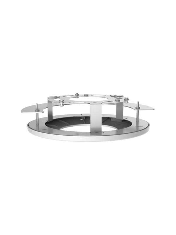 ENTRACTABLE SUPPORT - For Dome Chambers - Ceiling Installation - White Color - Cable Passer