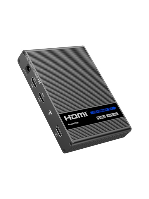HDMI/USB Extensor by Ethernet Cat6 Cable Cable - Emitter and Receiver - Range 70 m - Up to 4K - Supports audio output S/PDIF
