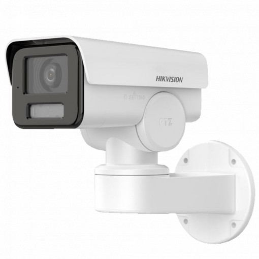 Hikvision - Cámara Bullet PT IP gama Value - Resolución 2 Megapíxel (1920x1080) - Lente 2.8 mm | ColorVu - IR alcance 30 m | PoE (IEEE802.3af) - Detección de movimiento 2.0 | IP66