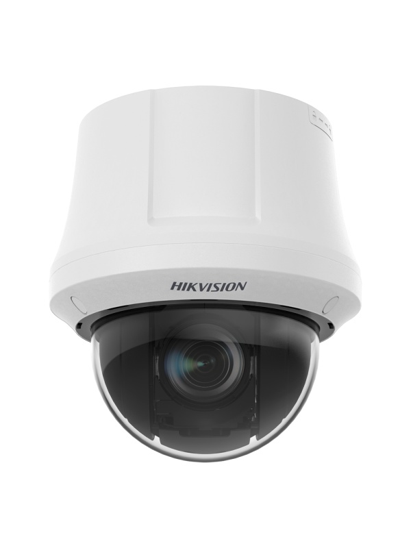 Hikvision dome motorizado IP gama PRO - Resolução 8 Mpx (3840x2160) - Lente 6.5~162.5 mm | Zoom óptico 25X - Alarmes | Áudio | PoE+ - Velocidade máxima 160º/s - Encaixável | MicroSD | IP54