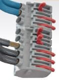 JSL SOLFLEX - Ligador rápido (conductores rígidos e flexíveis) Preço por Un.