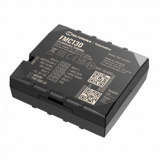 Localizador avançado de veículos - Ligação de cablagem interna - Instalação oculta sob o painel de bordo - 4G, 3G, 2G e BLE para TK-EYE - Micro-SIM + eSIM - D/A entradas e saídas