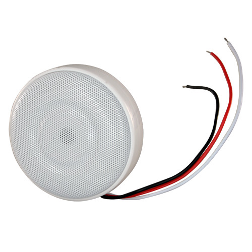 Microfone externo - Alta sensibilidade - Conector em terminal por cabo - +VCC/GND/Audio - Alimentação DC9V~12V - Design elegante
