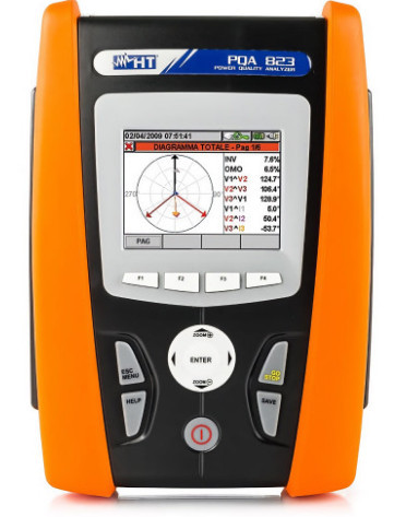 PQA823 - HV000823 - Cat IV energy quality analyzer with 4 cts htflex33e ht Italy