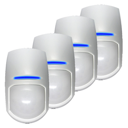Pyronix - Pack of 10 Detectors Interior - Function And/OR - Certificate Grade 2 - Interval 15 m/Speed ​​0.3 ~ 3 m/s - RFL Selectable Resistance