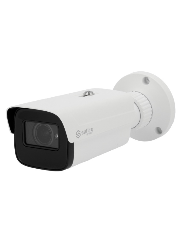 Safire Smart - Bullet 4 Chamber 4 in 1 range [% var% - 3k (294x1656, 5mpx 16: 9), 1/2.5 "CMOS - Motorized Lens 2.8 - 12 mm | IR Range 50 m - DWDR, HLC, BLC, AGC - IP67 waterproof