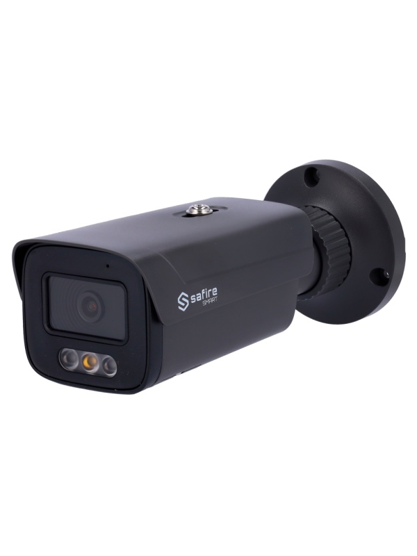Safire Smart - Câmara Bullet IP gama I1 AI Avançada e DualLight - Resolução 4 Megapixel (2688x1520) - Lentes 2.8mm | Áudio | Alarmes | IV 50m &amp; WL 40m - IA avançada:Perímetro, Facial, Contagem, Metadados - Impermeabilização IP67 | PoE (IEEE802.3af) |