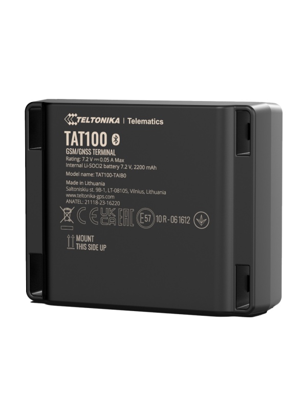 Teltonika Personal Security Standalone Tracker - Internal Battery - Up to 4 Years - Completely Portable - 2G and Ble for TK -Eye - IP68 Foreign Apt
