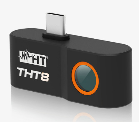 THT8 - HN008000 Cámara infrarrojo inteligente, resolución 120x90, temperatura 400°C con conector USB tipo C compatible con Androide
